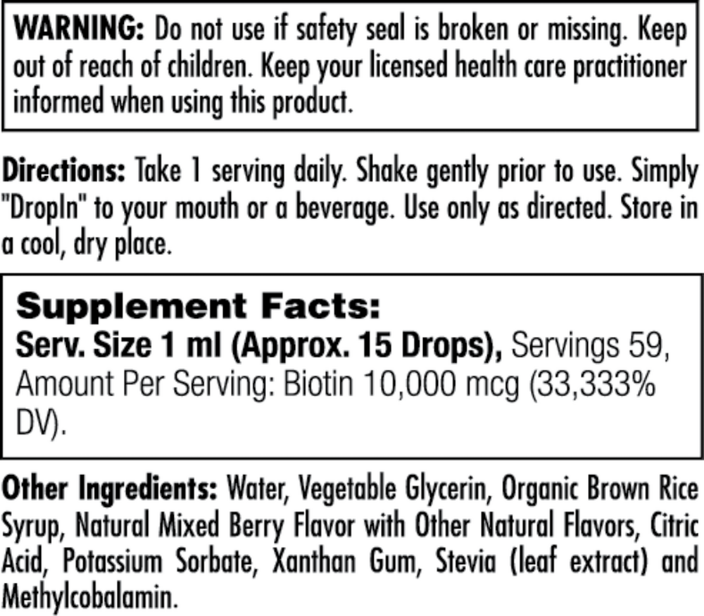 Product image for Ultra Biotin Veg Berry.