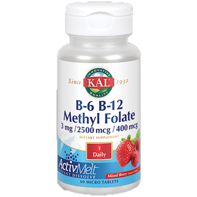 B6 B12 Methyl Folate ActivMelt Berry product image