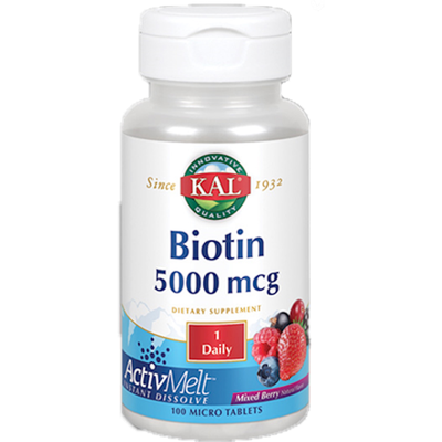 Biotin 5000 mcg Mixed Berry product image