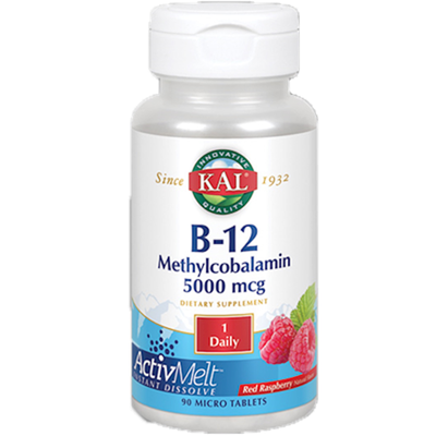 B12 Methylcobalamin 5,000 mcg Raspberry product image
