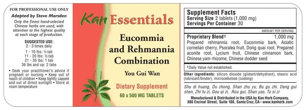 Product image for Eucommia and Rehmannia Combination.
