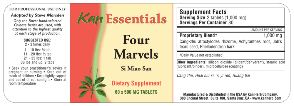 Product image for Four Marvels.