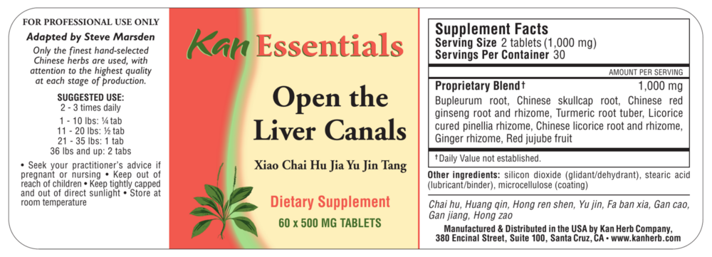 Product image for Open the Liver Canals.
