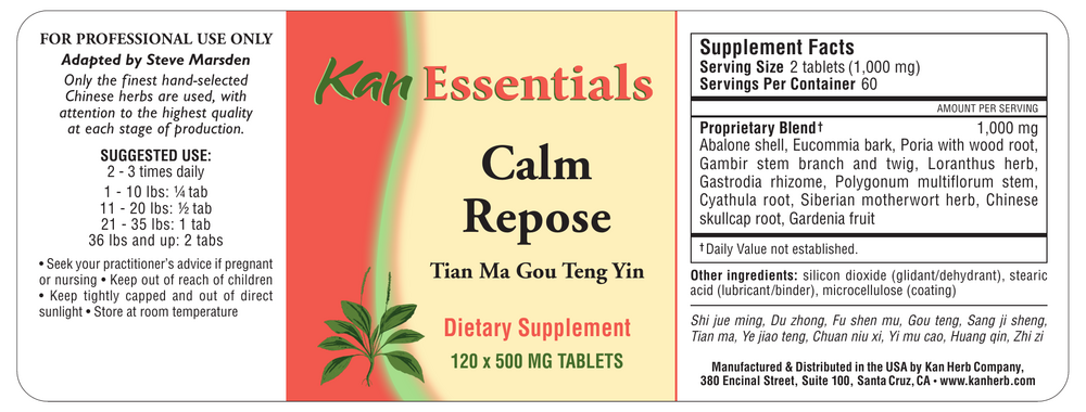 Product image for Calm Repose.