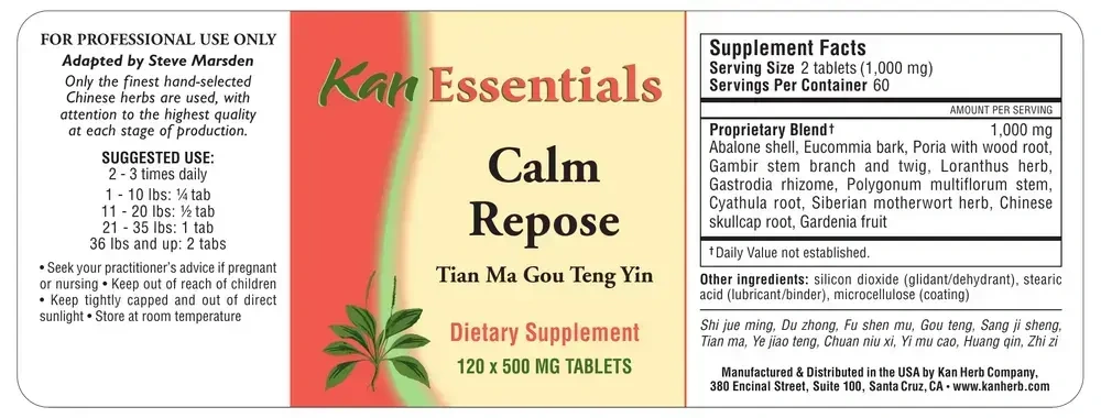 Product image for Calm Repose.