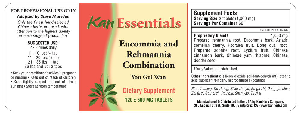 Product image for Eucommia and Rehmannia Combination.
