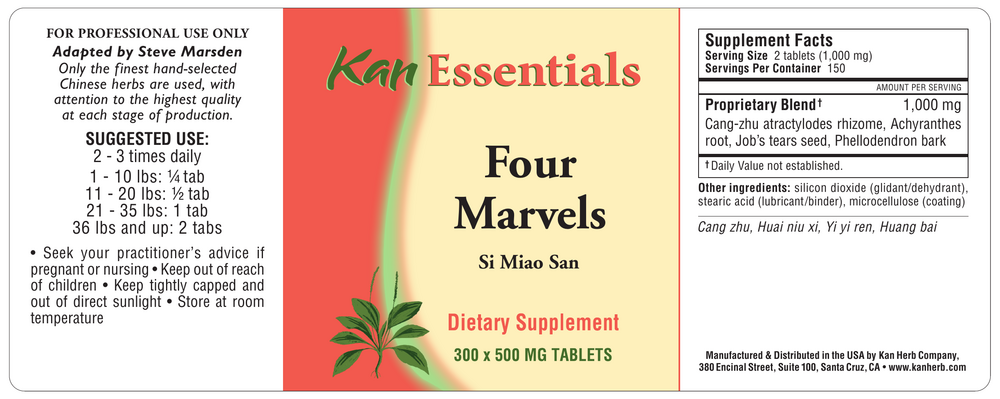 Product image for Four Marvels.