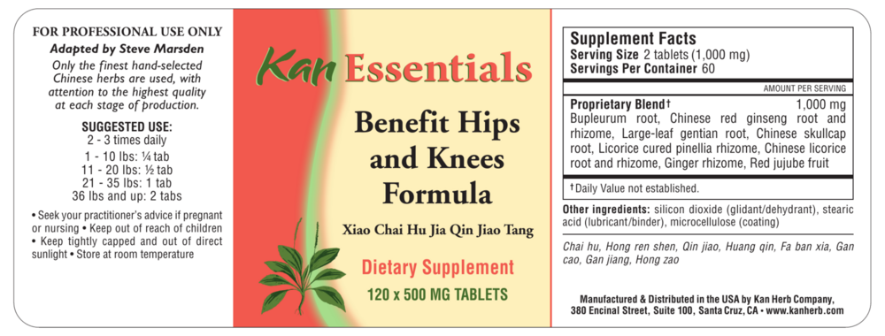 Product image for Benefit Hips and Knees Formula.