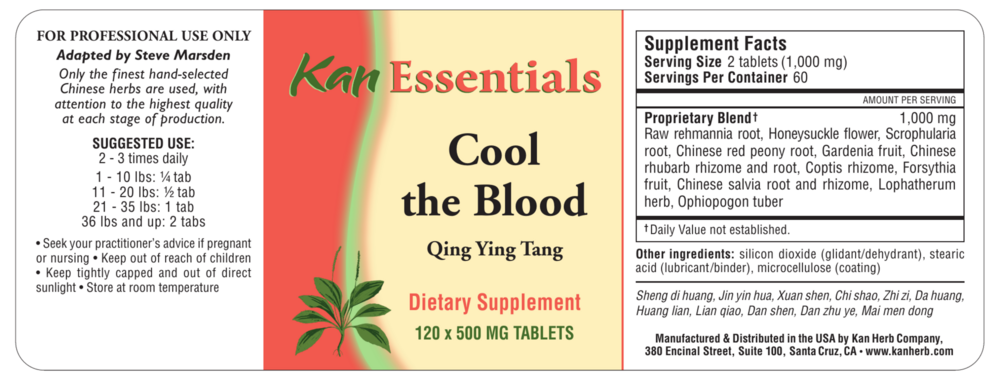 Product image for Cool the Blood.