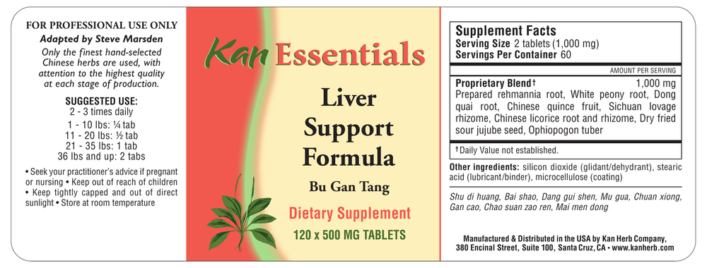 Product image for Liver Support Formula.