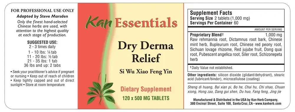 Product image for Dry Derma Relief.