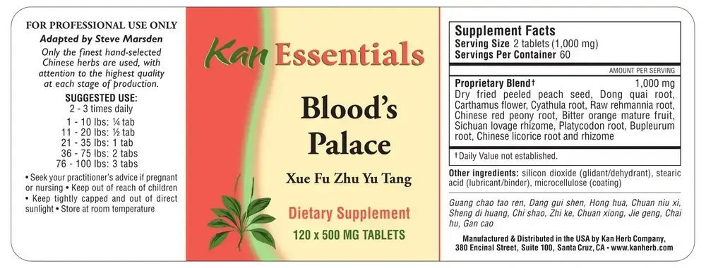 Product image for Blood's Palace.