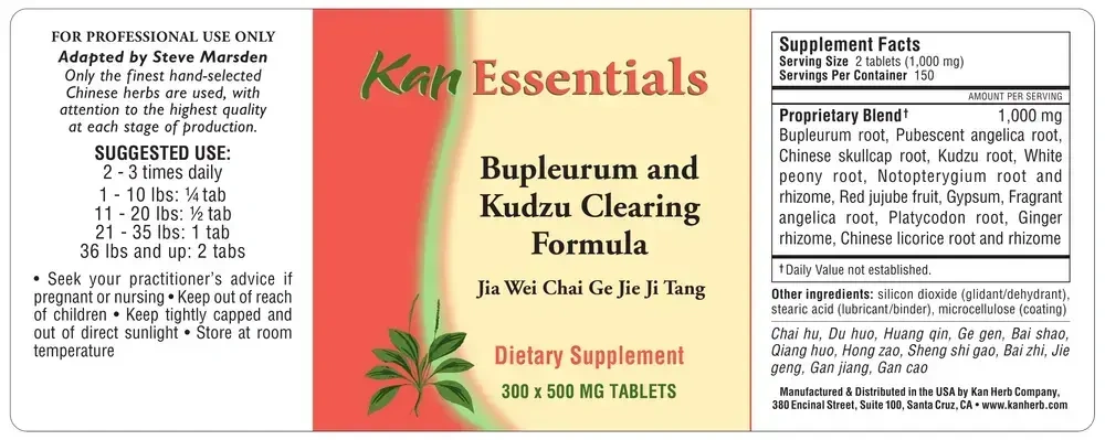 Product image for Bupleurum and Kudzu Clearing Formula.