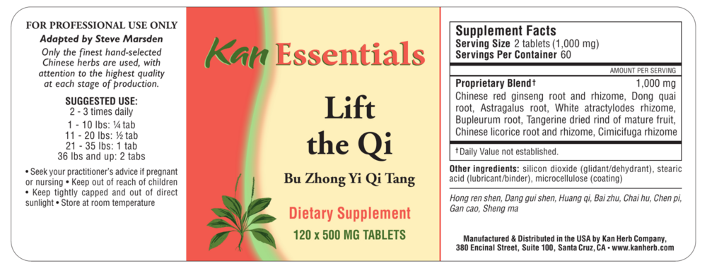 Product image for Lift the Qi.