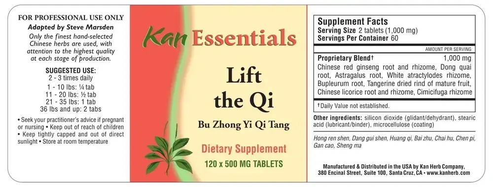 Product image for Lift the Qi.
