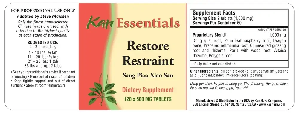 Product image for Restore Restraint.