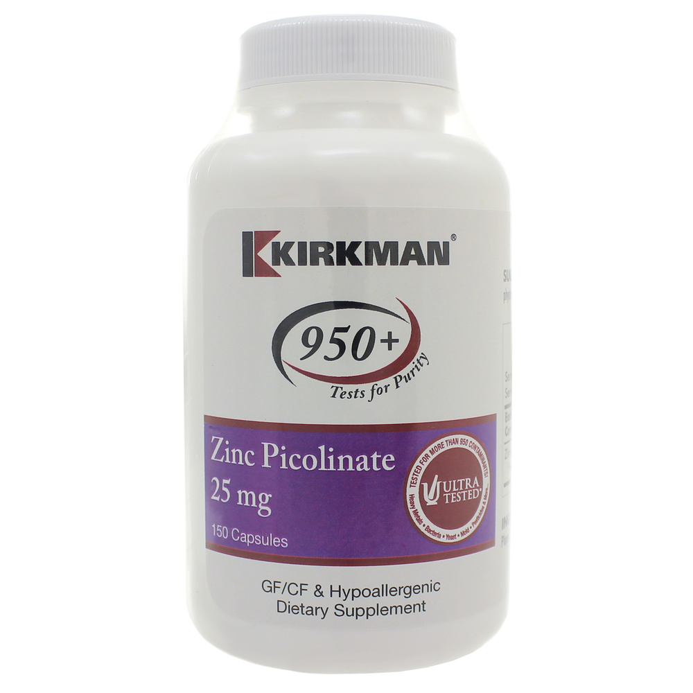 Zinc Picolinate 25mg - Hypoallergenic product image