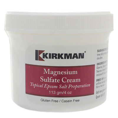 Magnesium Sulfate Cream 4 Ounces