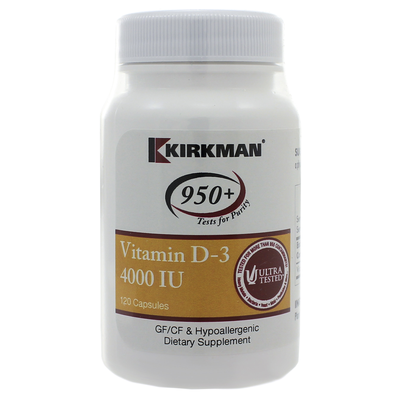 Vitamin D-3 4000IU 120 capsules
