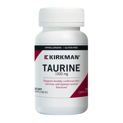 L-Taurine 1000 mg Capsules - Hypoallergenic 100 capsules