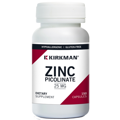 Zinc Picolinate 25 mg Capsules - Hypoallergenic product image