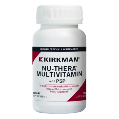 Nu-Thera® w/50 mg P-5-P Capsules -Hypoallergenic 300 capsules Nu-Thera® w/50 mg P-5-P Capsules -Hypoallergenic 300 capsules