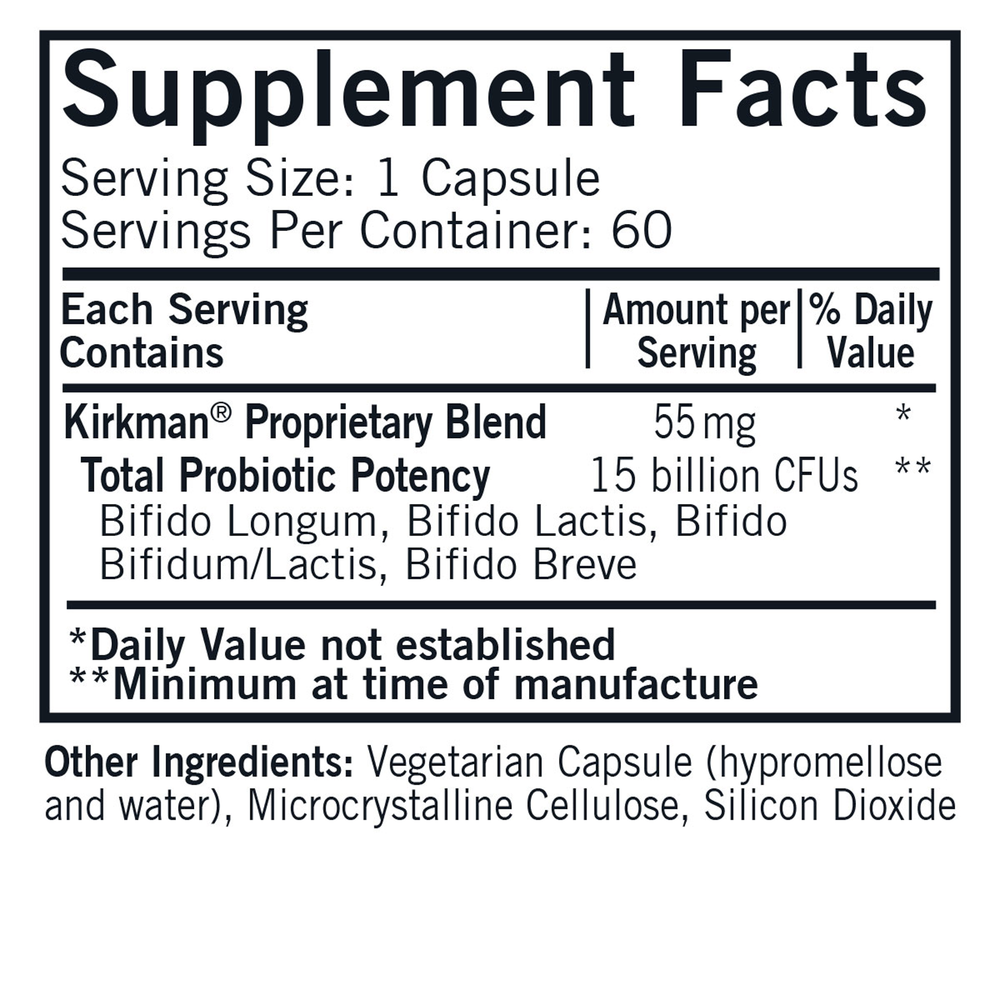 Product image for Bifido Complex™ Advanced Formula Capsules - Hypoallergenic.