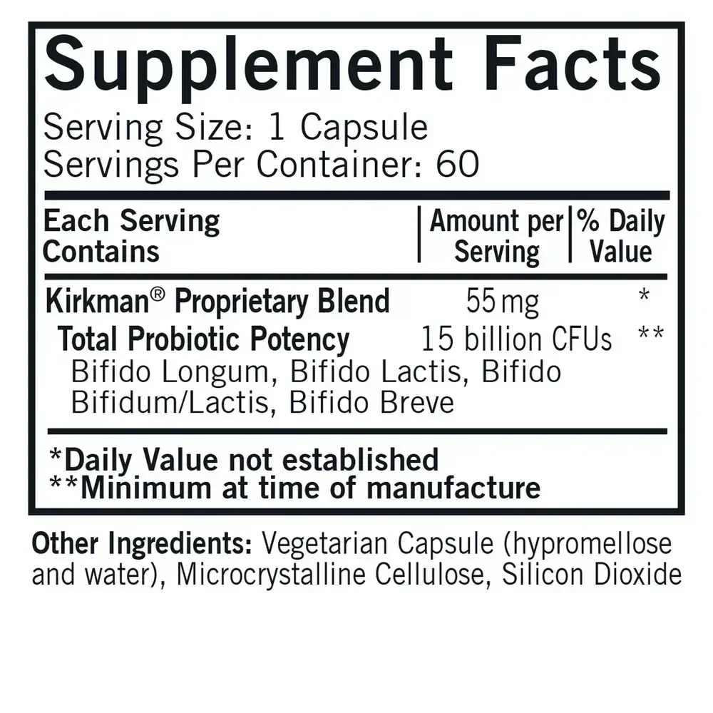 Product image for Bifido Complex™ Advanced Formula Capsules - Hypoallergenic.