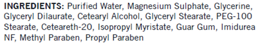 Product image for Original Epsom Salt Cream.