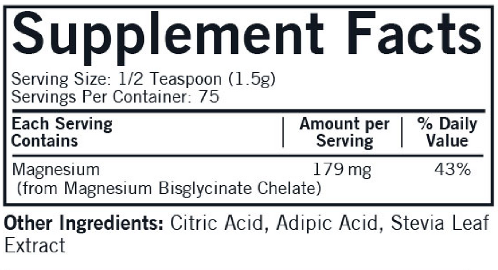 Product image for Buffered Magnesium Glycinate® Powder - Bio-Max Series.