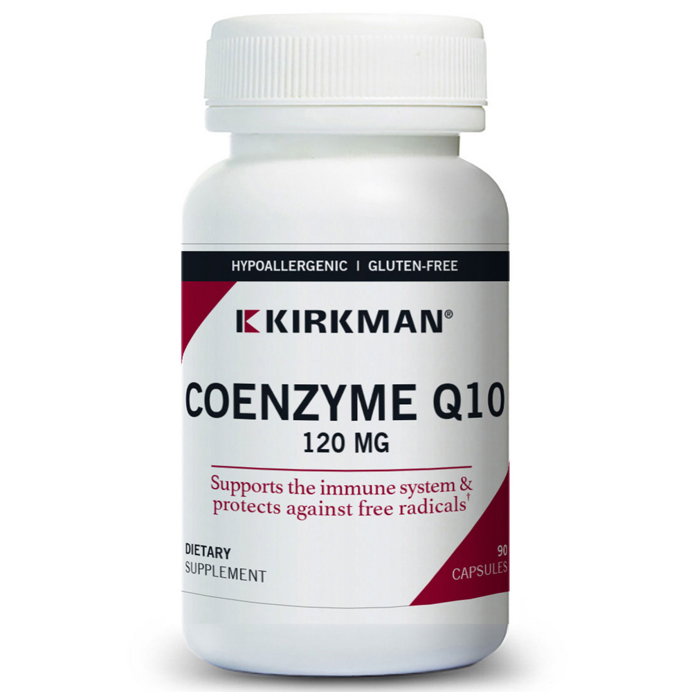 Product image for Coenzyme Q10 120 mg Capsules- Hypoallergenic.