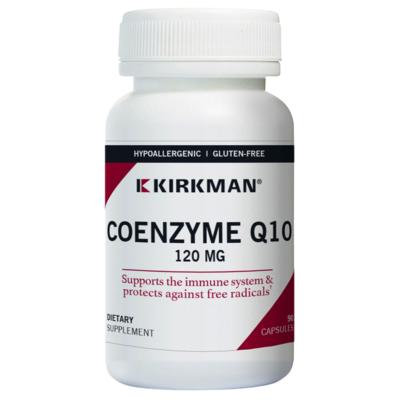 Coenzyme Q10 120 mg Capsules- Hypoallergenic 90 capsules