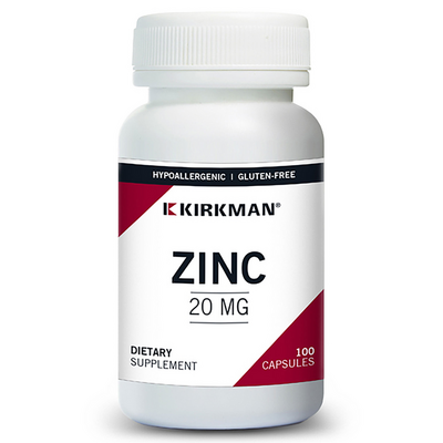 Zinc 20 mg Capsules - Bio-Max Series - Hypoallergenic product image