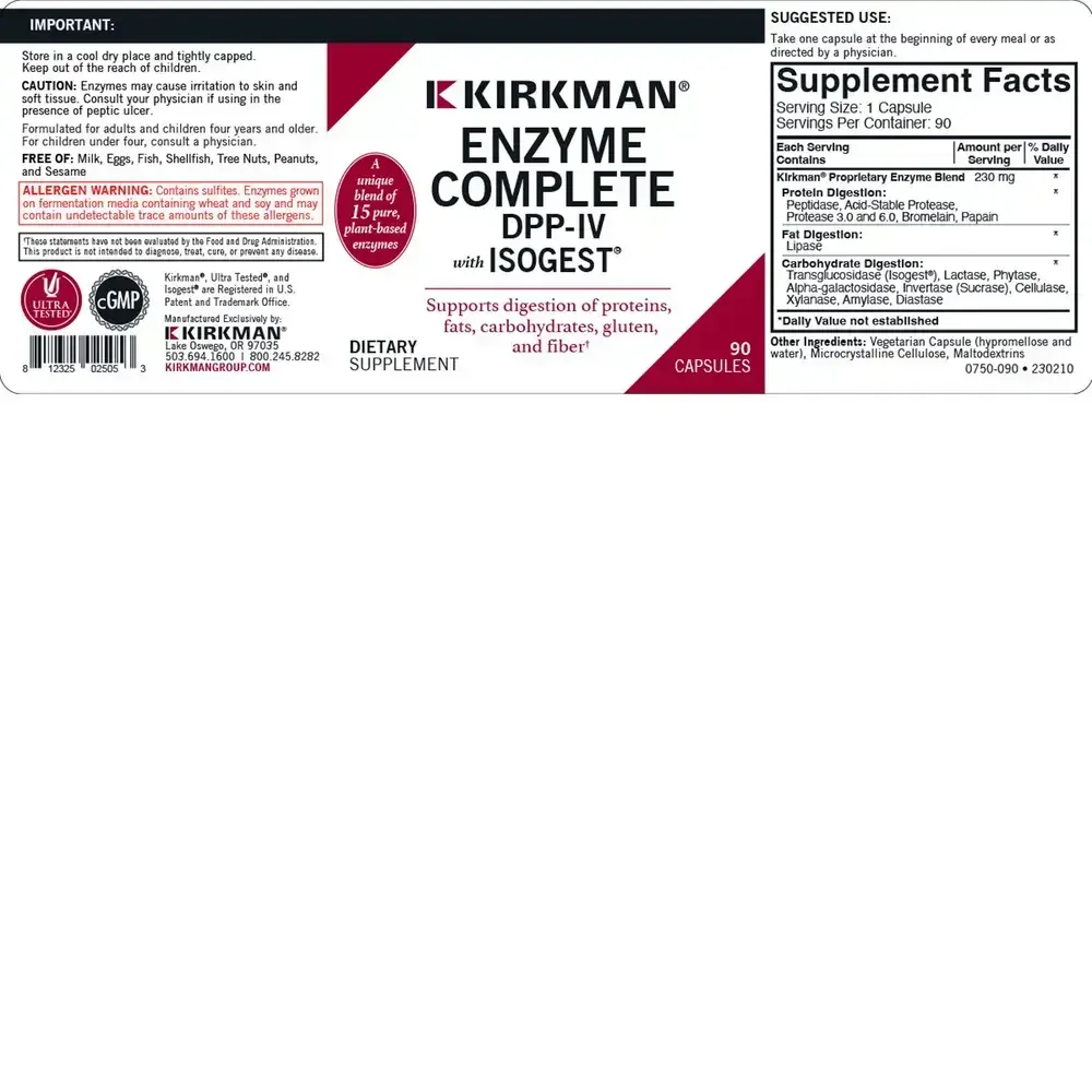 Product image for EnZym-Complete/DPP-IV with Isogest.