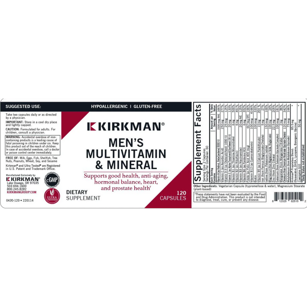 Product image for Men's Multi-Vitamin &amp; Mineral.
