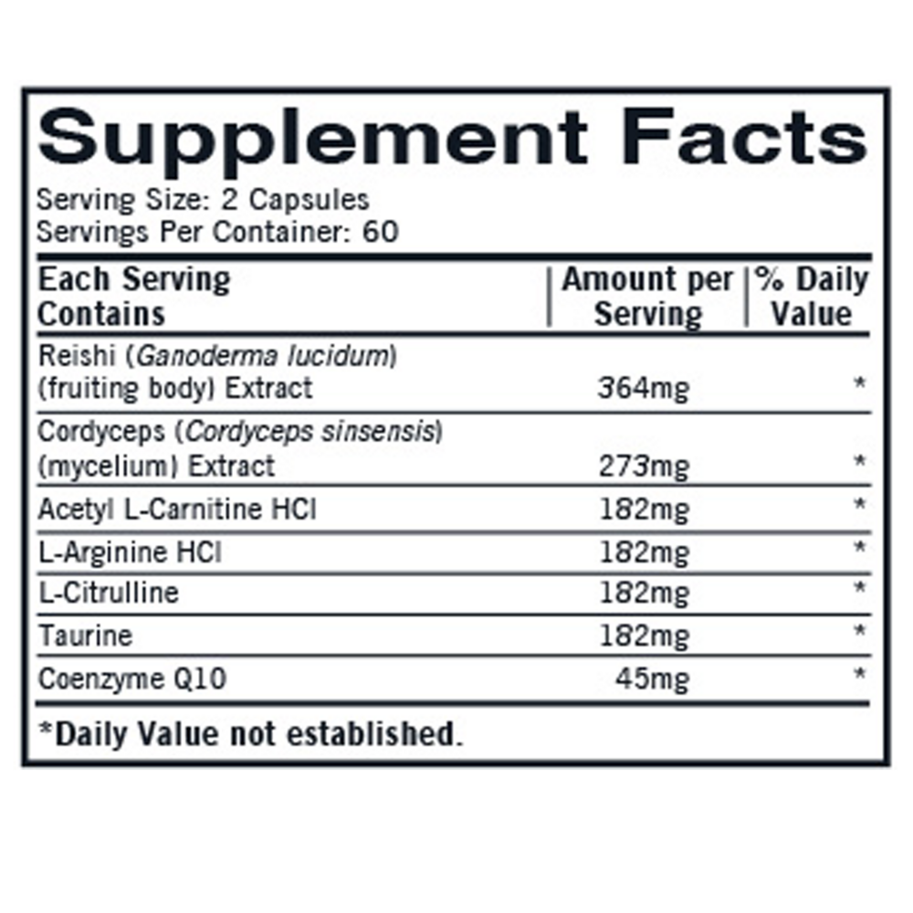 Product image for Mushroom Energy &amp; Endurance.