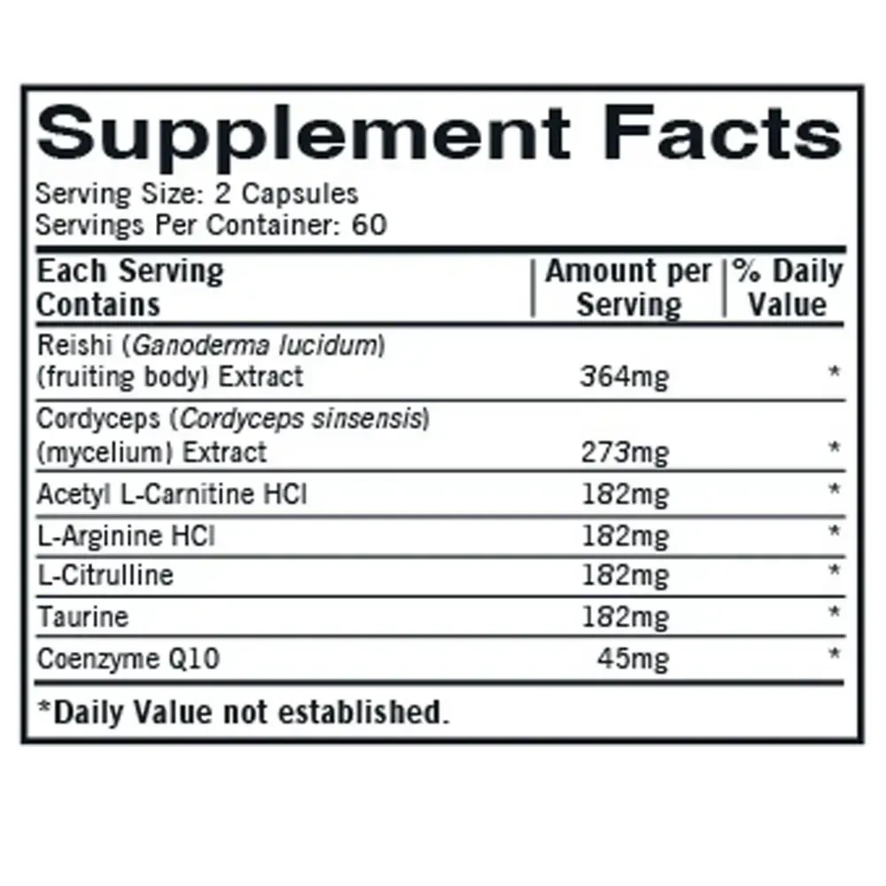 Product image for Mushroom Energy &amp; Endurance.