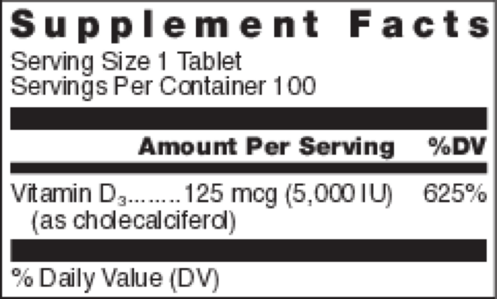 Product image for Klean-D 5,000 IU.