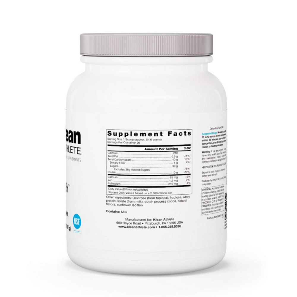 Product image for Klean Recovery, Chocolate.