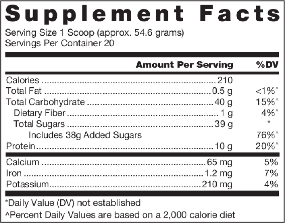 Product image for Klean Recovery, Chocolate.