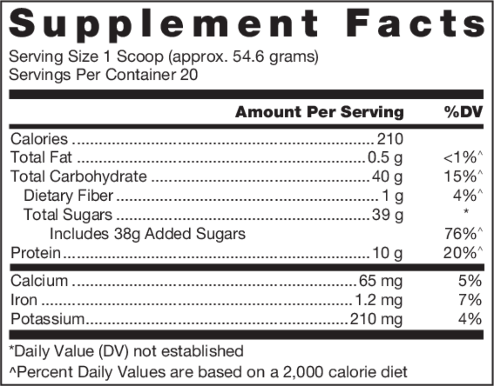 Product image for Klean Recovery, Chocolate.
