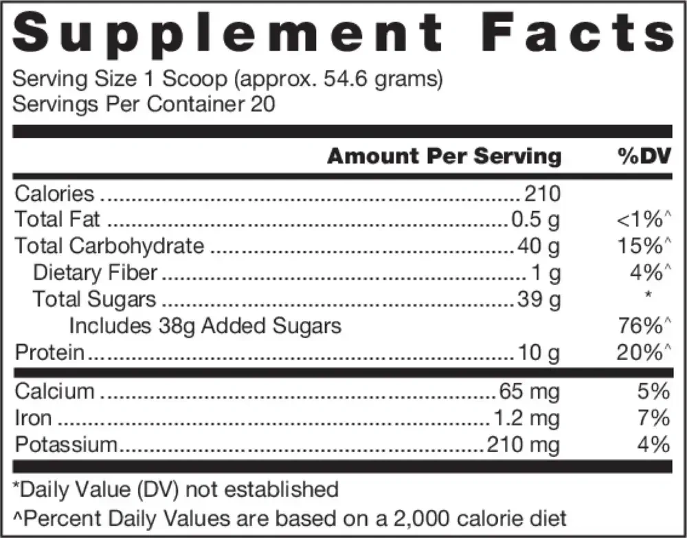 Product image for Klean Recovery, Chocolate.