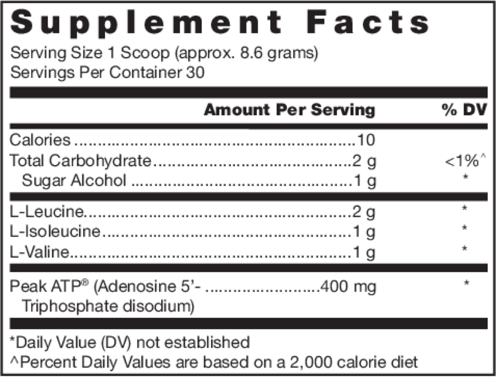 Product image for Klean BCAA + PEAK ATP.