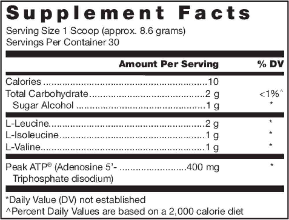 Product image for Klean BCAA + PEAK ATP.