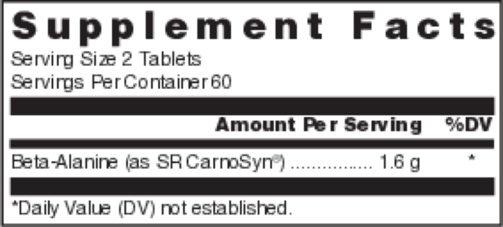 Product image for Klean SR Beta-Alanine.
