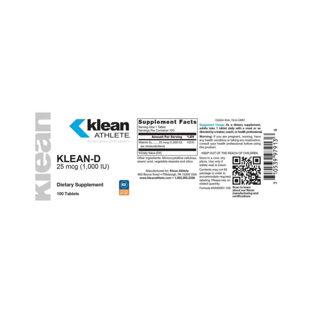 Product image for KLEAN-D 1000.