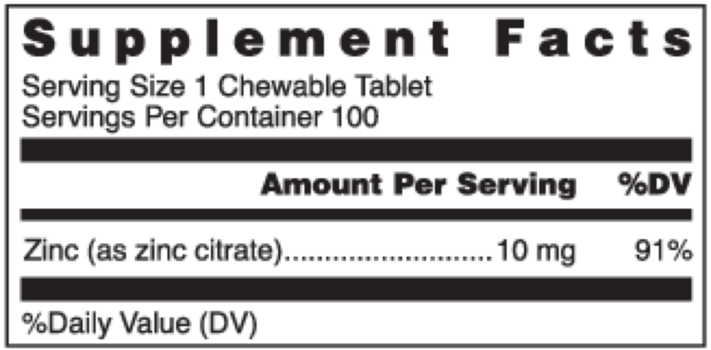 Product image for Klean Zinc.