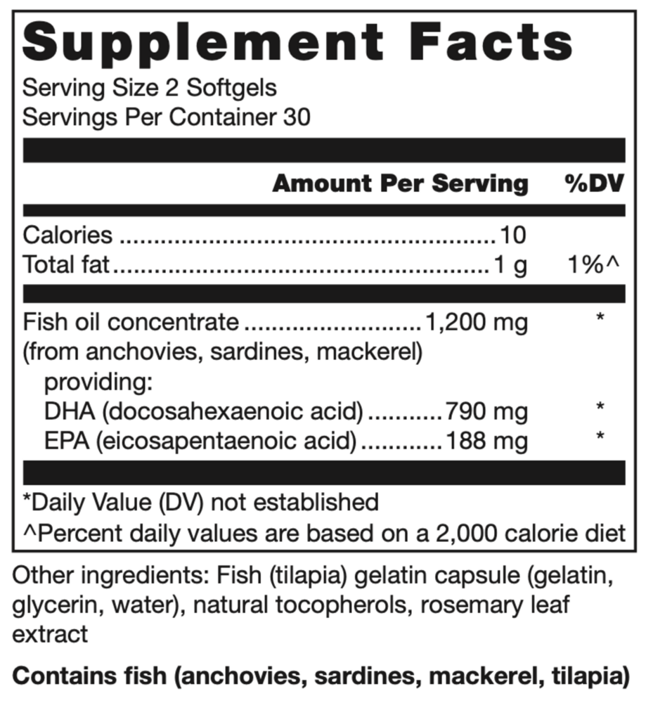 Product image for Klean DHA.