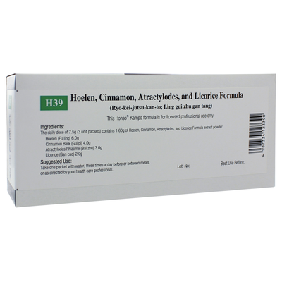 Hoelen Cinnamon Atractylodes Licorice (H39) 1 Box