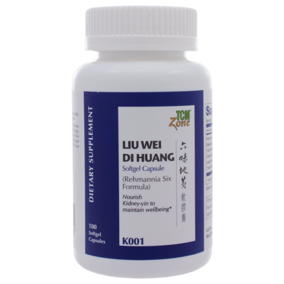 Liu Wei Di Huang 100 Softgel Capsules
